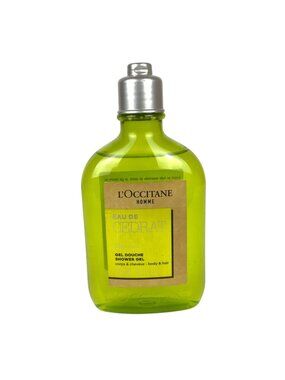 L'Occitane Homme Eau De Cedrat Mens Shower Gel For Body & Hair 8.4 Fl Oz